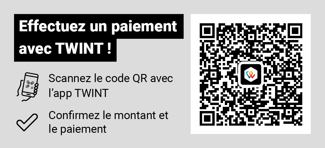 TWINT Montant personalise DH